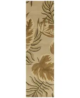 Kas Havana Fauna 2614 Sand 2'3" x 8' Runner Area Rug