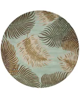 Kas Havana Fern View 7'6" Round Area Rug