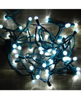 Lumabase 70 Cool White Plastic Globes Electric String Lights