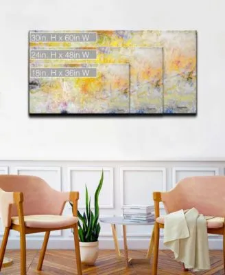 Ready2hangart Satisfied Abstract Canvas Wall Art Collection