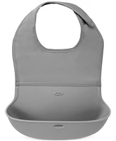 Oxo Tot 2-Pack Roll Up Bib in Grey/Teal