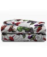 Disney Marvel Avengers Marvel Team Twin 4-Pc. Comforter Set