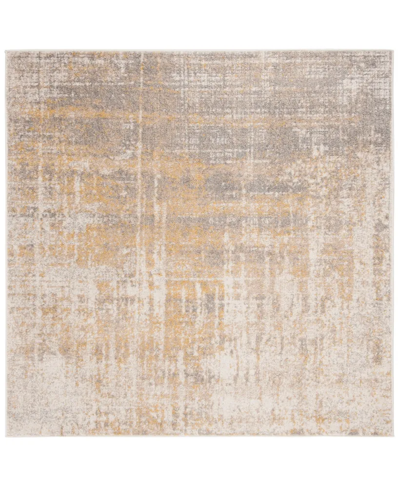 Safavieh Adirondack 207 Creme and Gold 6' x 6' Square Area Rug