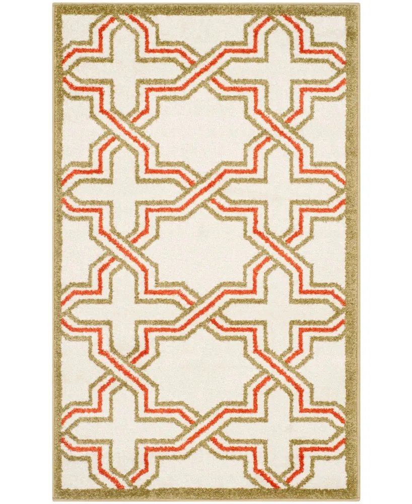 Safavieh Amherst AMT413 Ivory and Light Green 2'6" x 4' Area Rug