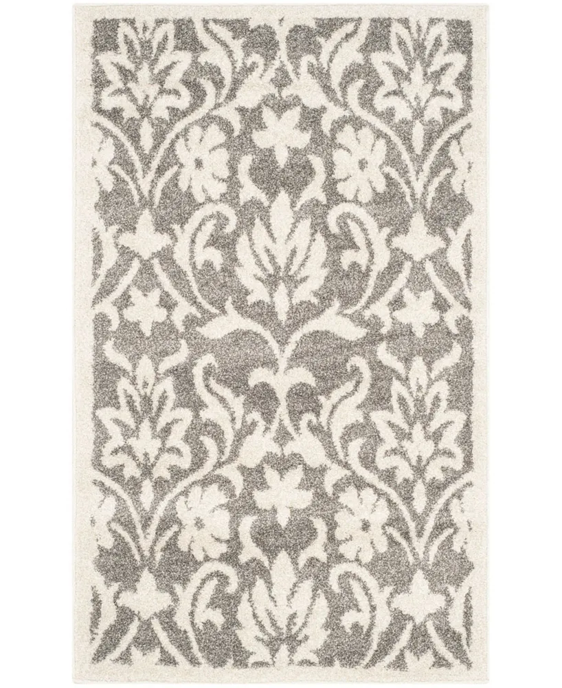 Safavieh Amherst AMT424 Dark Gray and Beige 2'6" x 4' Area Rug