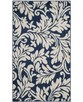 Safavieh Amherst AMT425 Navy and Ivory 3' x 5' Area Rug