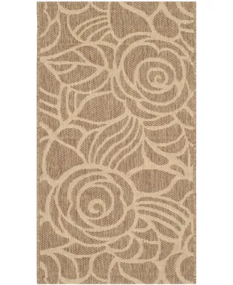 Safavieh Courtyard CY5141 Coffee and Sand 2' x 3'7" Outdoor Area Rug