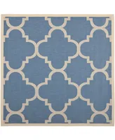 Safavieh Courtyard CY6243 and Beige 6'7" x 6'7" Sisal Weave Square Outdoor Area Rug