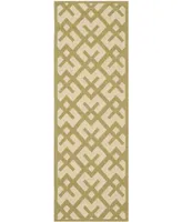 Safavieh Courtyard CY6915 and Beige 2'3" x 6'7" Sisal Weave Runner Outdoor Area Rug