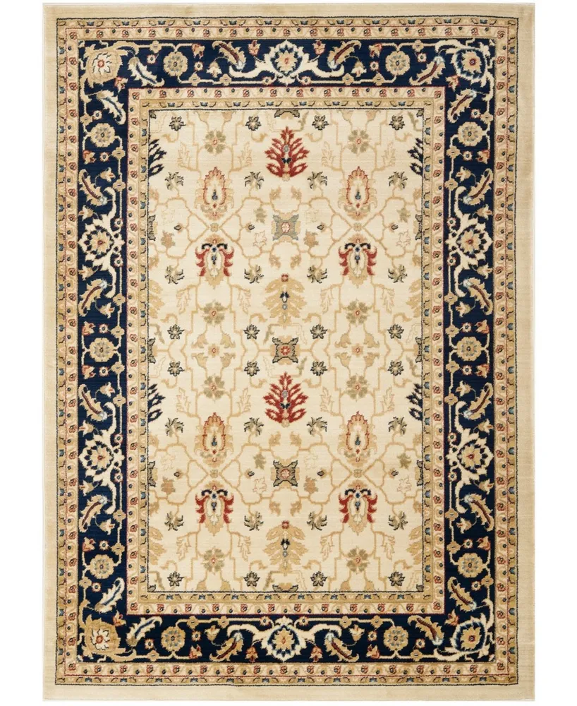 Safavieh Courtyard CY7208 Creme and Brown 5'3" x 7'7" Sisal Weave Outdoor Area Rug