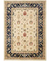 Safavieh Courtyard CY7208 Creme and Brown 5'3" x 7'7" Sisal Weave Outdoor Area Rug