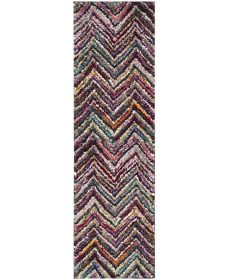 Safavieh Fiesta FSG363 Multi 2'3" x 8' Runner Area Rug