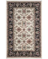 Safavieh Lyndhurst LNH332 Cream and Navy 3'3" x 5'3" Area Rug