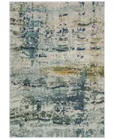 Safavieh Monaco MNC259 Blue and Gray 4' x 5'7" Area Rug