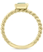 Effy Ruby (5/8 ct. t.w.) Ring 14k Yellow Gold (Also Available Emerald)