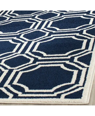 Safavieh Amherst AMT411 Navy and Ivory 10' x 14' Area Rug