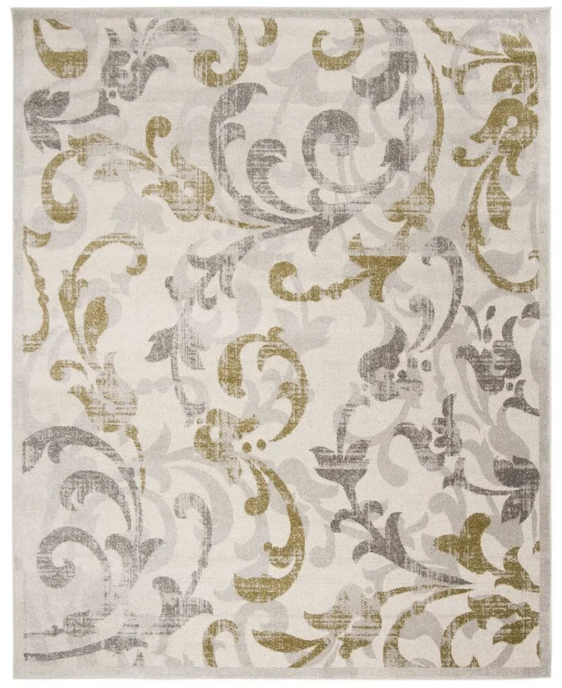 Safavieh Amherst AMT428 Ivory and Light Gray 9' x 12' Area Rug