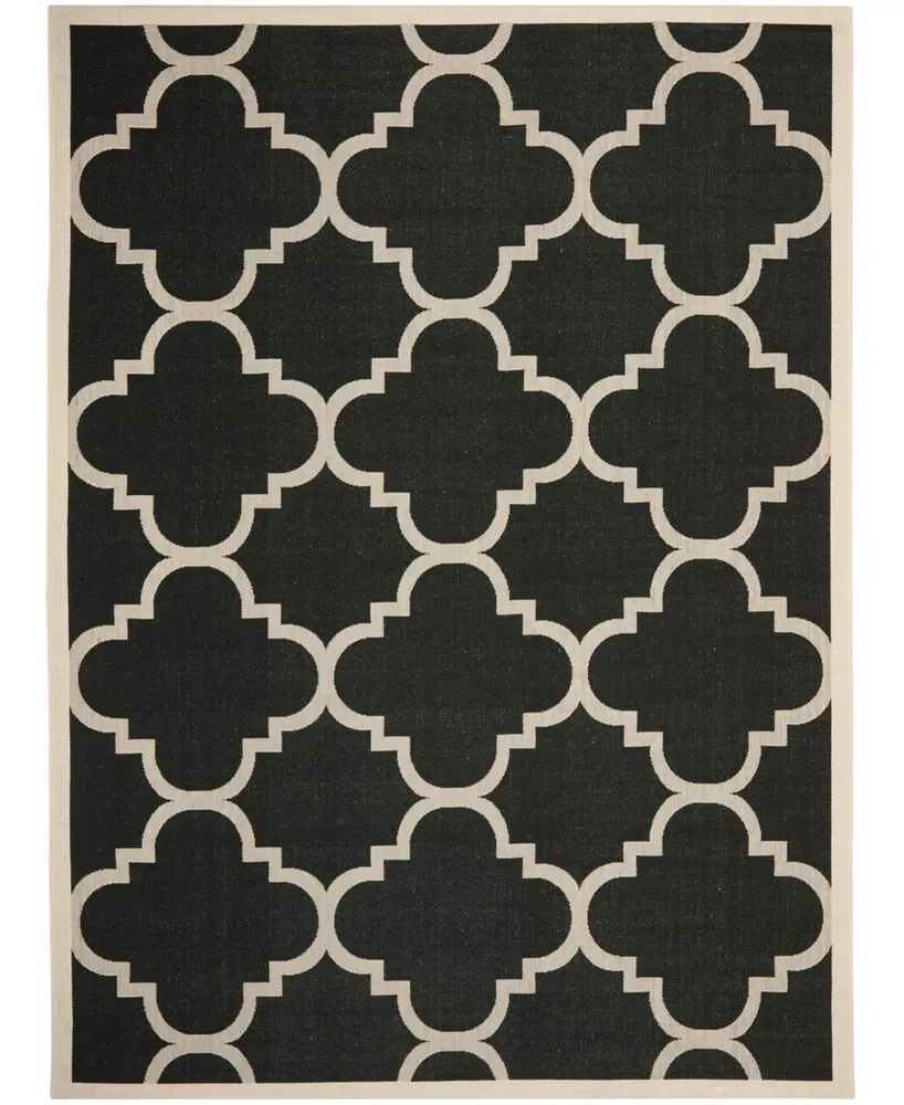 Safavieh Courtyard CY6243 and Beige 8'11" x 12' Sisal Weave Rectangle Outdoor Area Rug