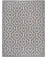 Safavieh Courtyard CY6926 Anthracite and Beige 9' x 12' Sisal Weave Outdoor Area Rug