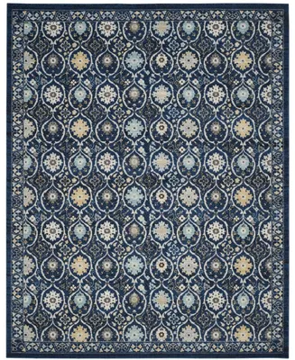 Safavieh Evoke EVK210 Royal and Ivory 9' x 12' Area Rug