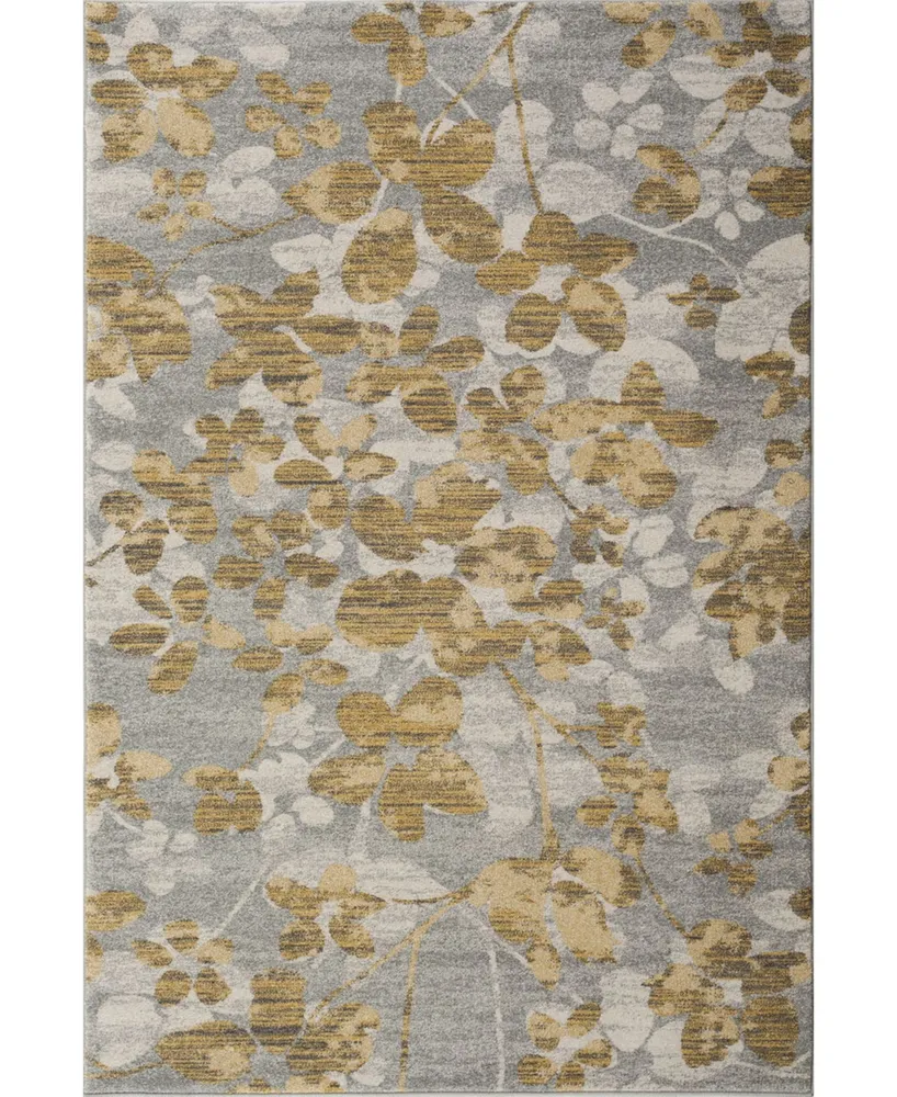 Safavieh Evoke EVK236 Gray and Gold 10' x 14' Area Rug