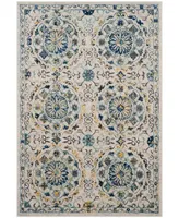 Safavieh Evoke EVK252 Ivory and Blue 10' x 14' Area Rug