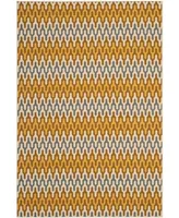 Safavieh Hampton HAM518 Camel and Brown 6'7" x 9'6" Outdoor Area Rug