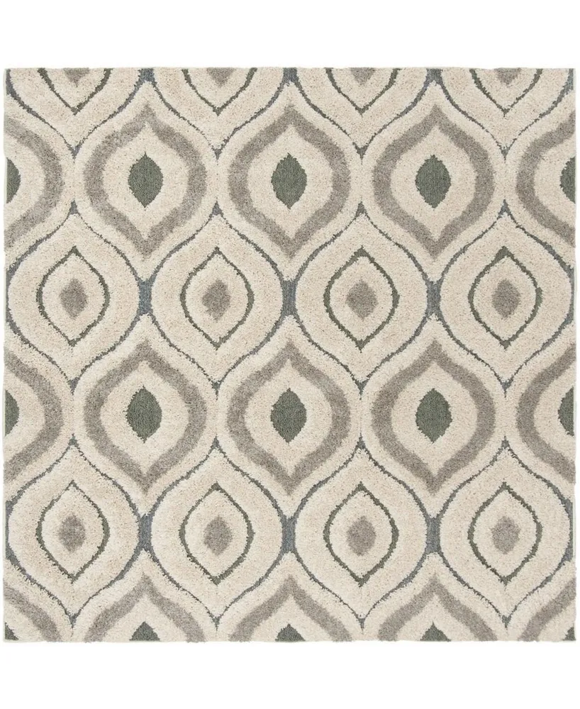 Safavieh Florida Shag SG461 6'7" x 6'7" Square Area Rug