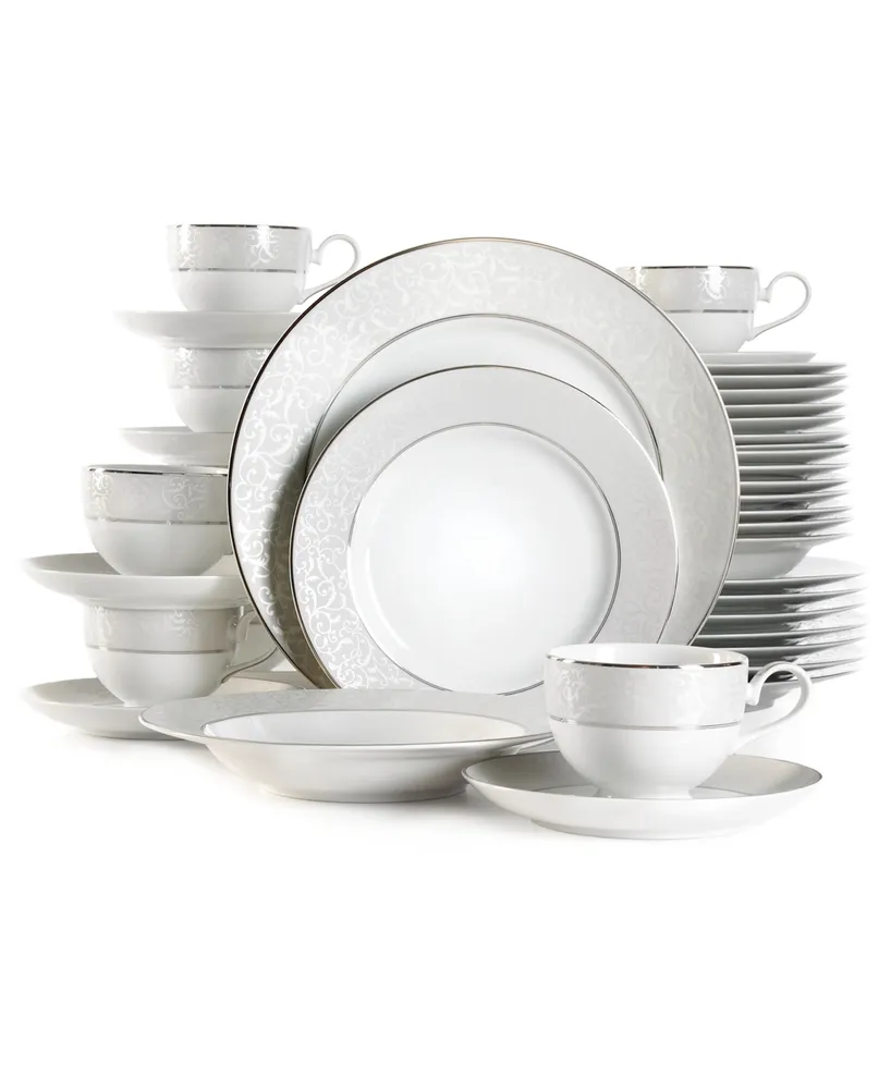 Mikasa Parchment 40 Pc. Dinnerware Set, Service for 8