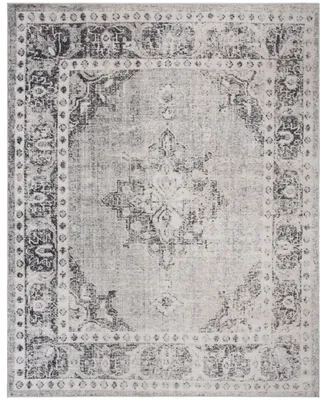 Safavieh Montage MTG308 Gray and Ivory 9' x 12' Outdoor Area Rug