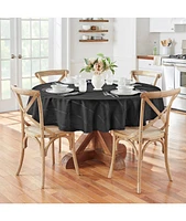 Elrene Elegance Plaid 60" X 84" Oval Tablecloth