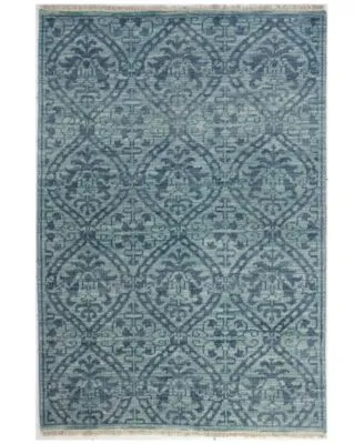 Carah Crh 107 Teal Area Rug