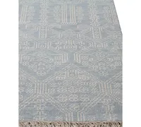 Carah Crh-108 Light Blue 2'6" x 8' Runner Area Rug