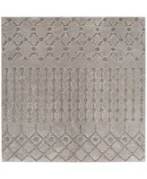 Safavieh Sparta SPG509 Gray 6'7" x 6'7" Square Area Rug