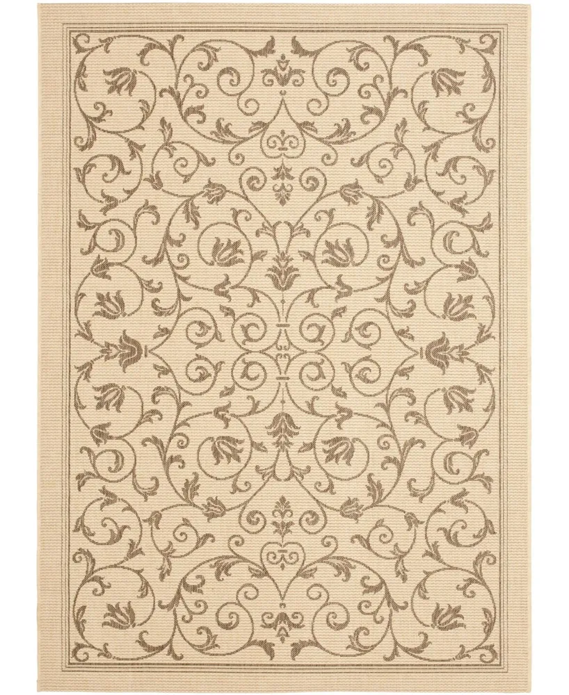 Safavieh Courtyard CY2098 Natural and 2' x 3'7" Outdoor Area Rug