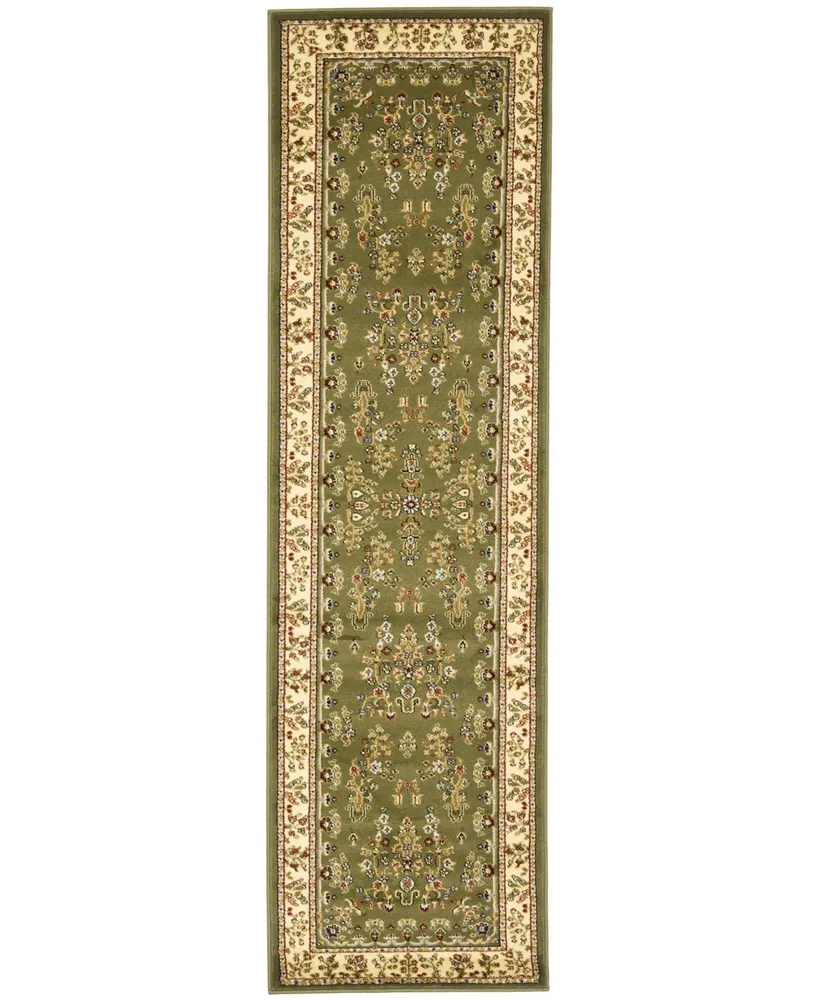 Safavieh Lyndhurst LNH331 Sage and Ivory 2'3" x 12' Runner Area Rug