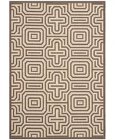 Safavieh Courtyard CY2962 Chocolate and Natural 2'3" x 10' Runner Outdoor Area Rug