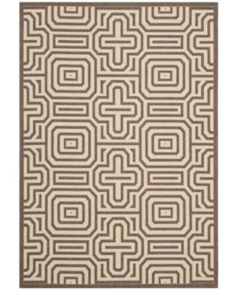 Safavieh Courtyard Cy2962 Chocolate Natural Area Rug Collection