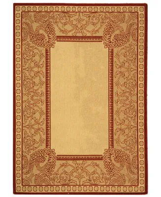 Safavieh Courtyard CY2965 Natural and 2'7" x 5' Outdoor Area Rug