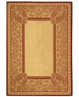 Safavieh Courtyard CY2965 Natural and 2'7" x 5' Outdoor Area Rug