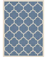 Safavieh Courtyard CY6914 and Beige 6'7" x 9'6" Outdoor Area Rug