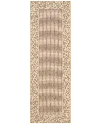 Safavieh Courtyard CY0727 and Natural 2'7" x 5' Outdoor Area Rug