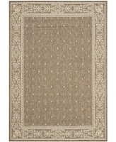 Safavieh Courtyard CY2326 Brown and Natural 8' x 11' Outdoor Area Rug