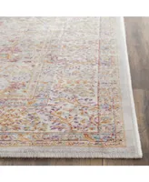 Safavieh Sevilla SEV810 Silver and Ivory 4' x 5'7" Area Rug