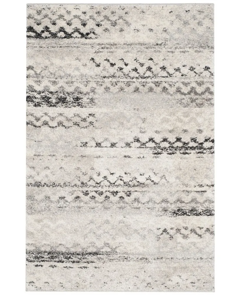 Safavieh Retro RET2136 Cream and Gray 5' x 8' Area Rug