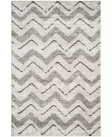 Safavieh Adirondack 121 Silver and Charcoal 6' x 9' Area Rug