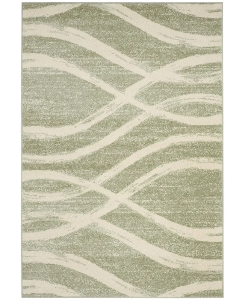 Safavieh Adirondack 125 Sage and Cream 4' x 6' Area Rug