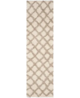 Safavieh Dallas SGD258 Ivory and Beige 2'3" x 10' Runner Area Rug