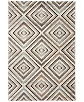 Safavieh Amsterdam Cream and Beige 4' x 6' Outdoor Area Rug