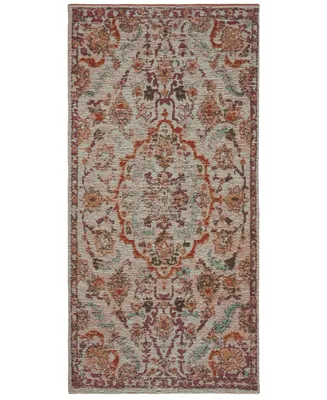 Safavieh Classic Vintage CLV102 Red and Beige 2'3" x 8' Runner Area Rug